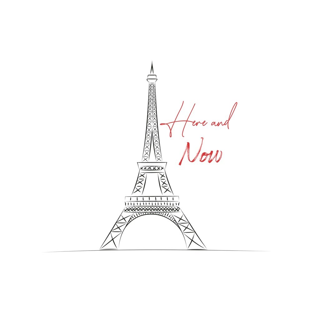 Here and Now single cover art, Blake McLain